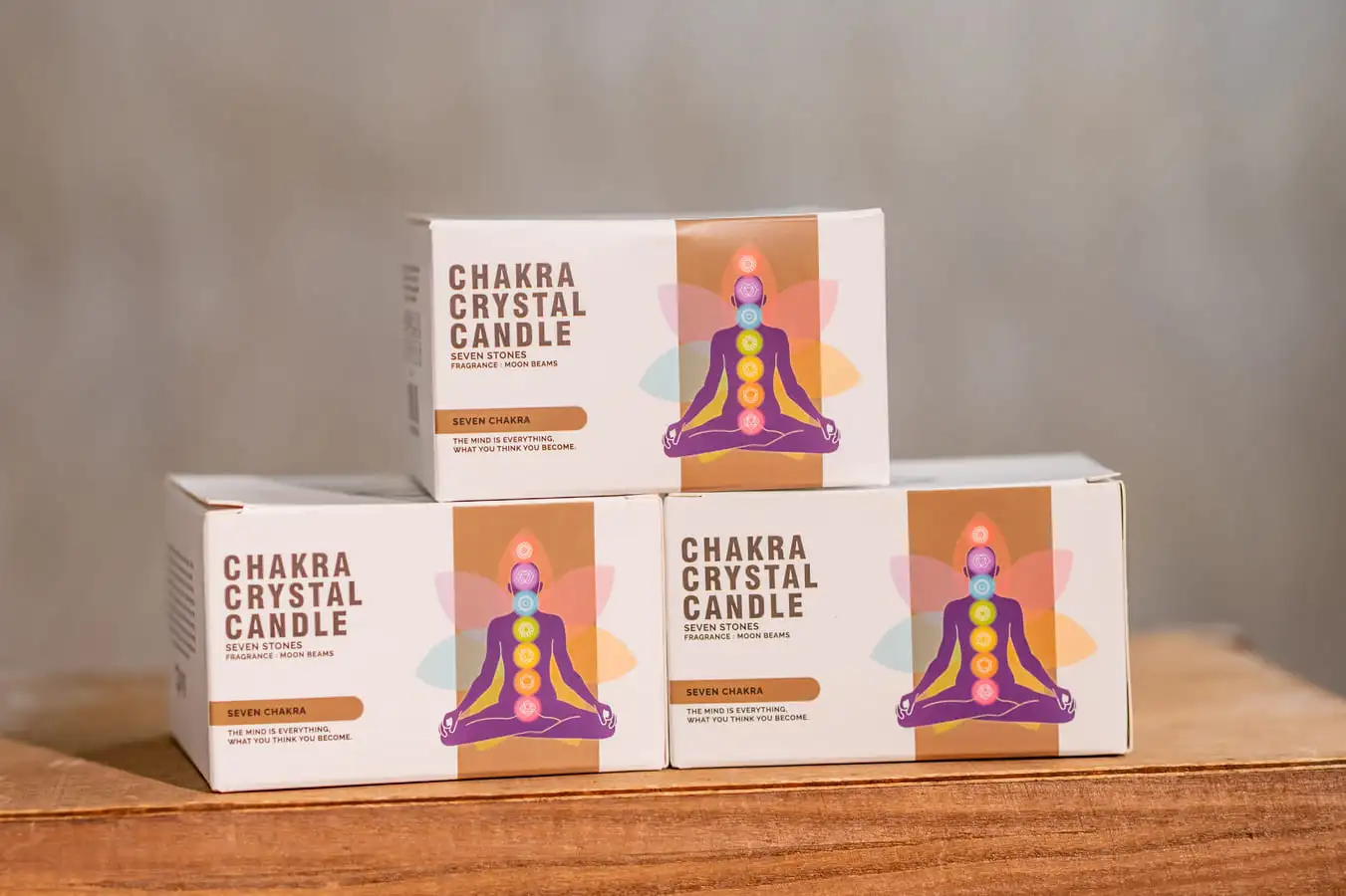 Lumânare parfumată 7 chakre 320 gr - Speedy Green Gifts