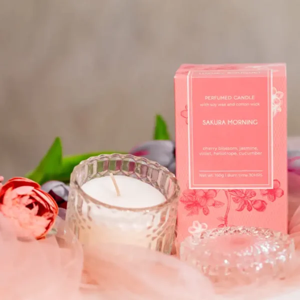 Lumânare Luxury Bouquet Sakura Morning 150 gr