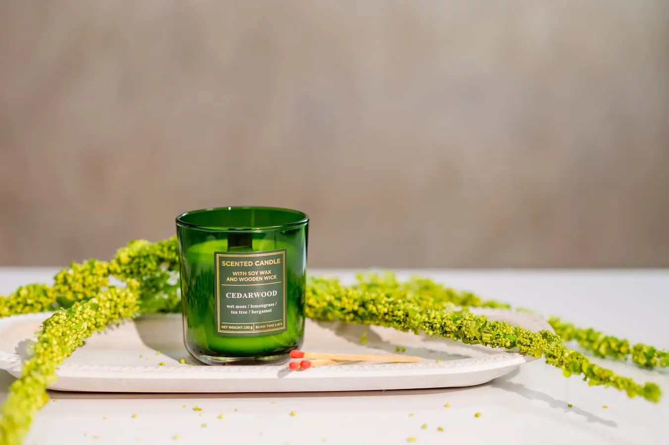 Lumânare parfumată Original Wood Aroma cedarwood 150 gr 3 Lumânare Original Wood Aroma cedarwood 150 gr