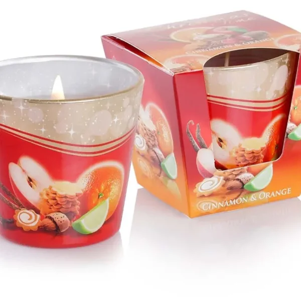 Lumânare parfumată Christmas Time, 115 g, timp de ardere 30 h