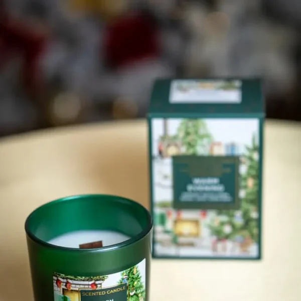 Lumânare parfumată Winter Time – Timp de Iarnă 150 g, Warm Evening, note condimentate și citrice