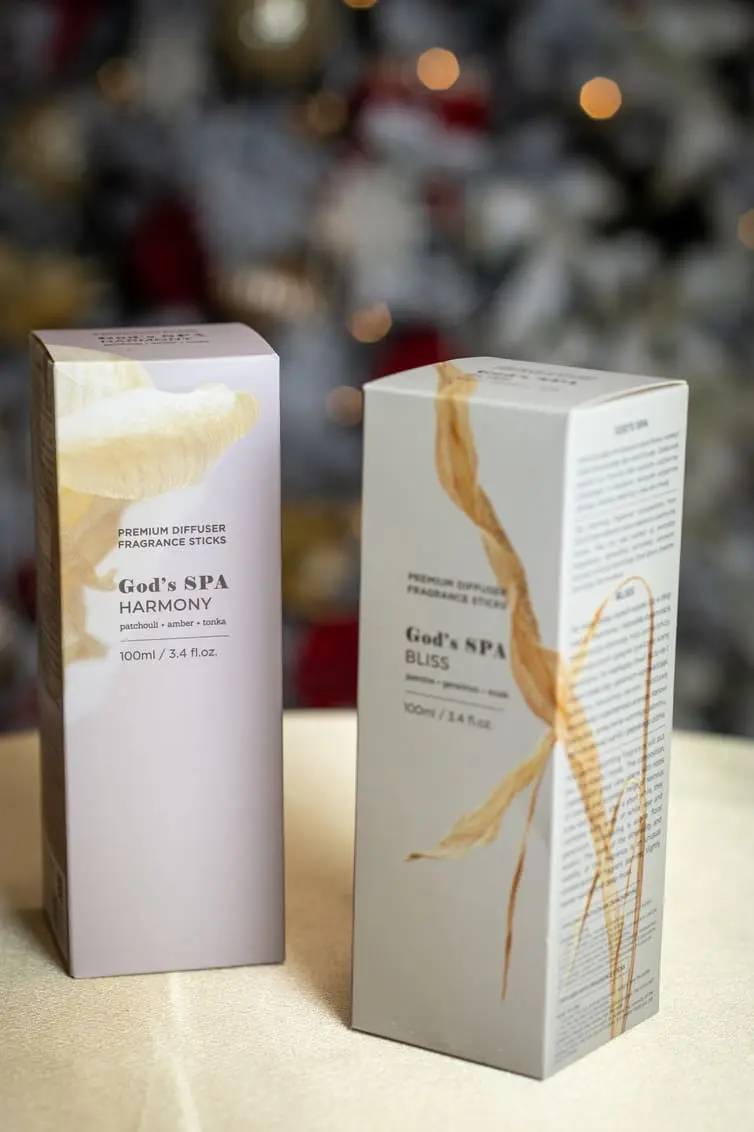 Odorizant Gods Spa – Spa-ul Zeilor Bliss - Fericire 100 ml, aromă floral-ambar caldă, difuzor premium cu bețișoare 12 Odorizant Gods Spa – Spa-ul Zeilor 100 ml, difuzor premium cu bețișoare